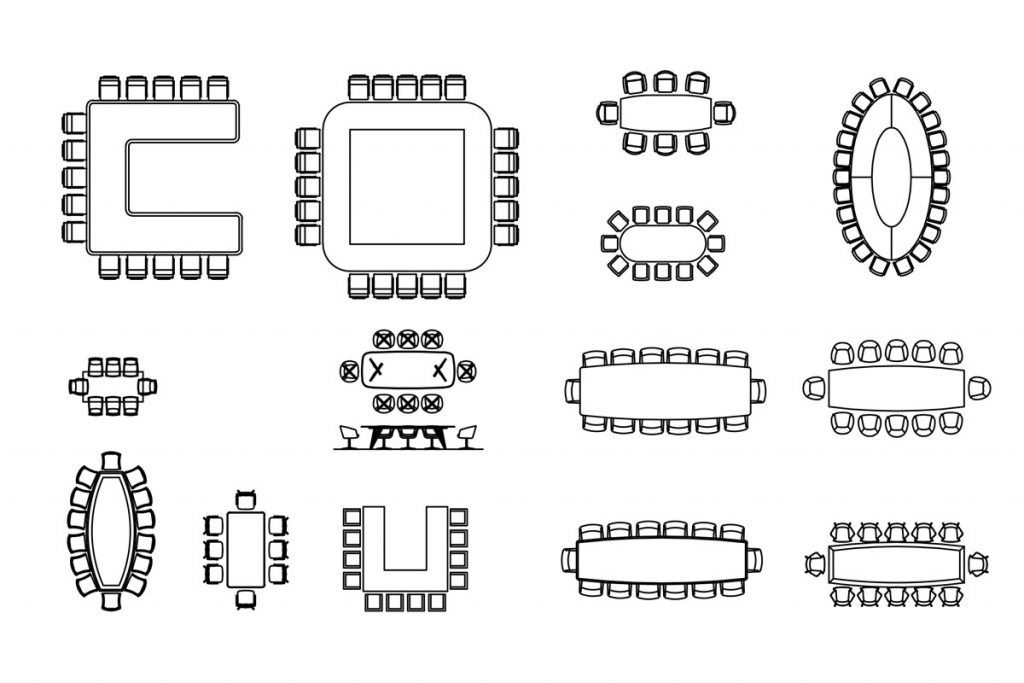 Modern Office Furniture free CAD drawings | Ituk | Office Furniture